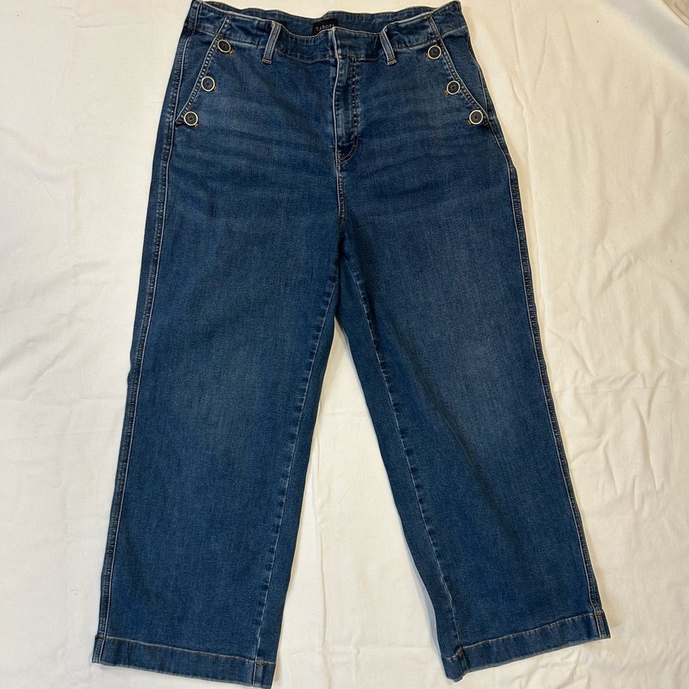 Talbots Denim Wide Leg Pants